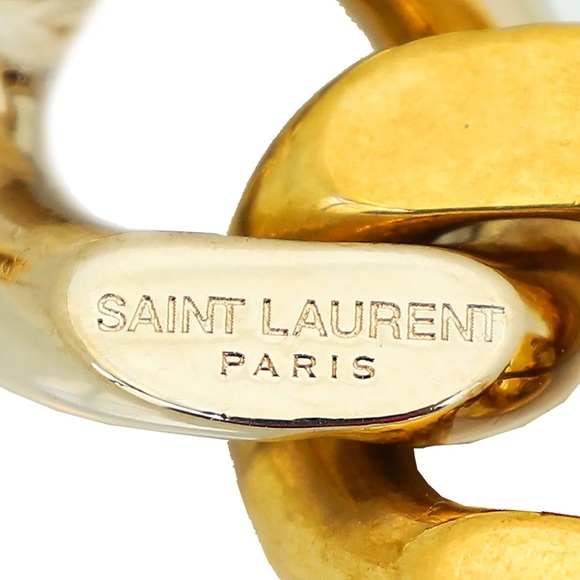 BNWT YSL Curb Earrings - Picture 8 of 8